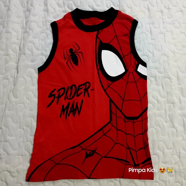 Regata infantil Homem-Aranha tam 10