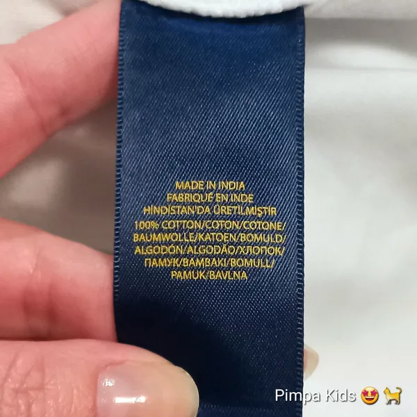 Camisa polo rugby infantil Ralph Lauren, tam 6