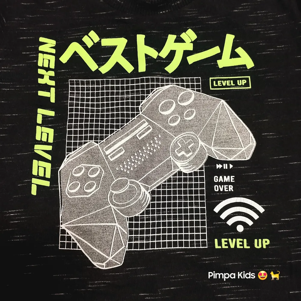 Camiseta infantil manga longa Brincar é Arte, tam 3