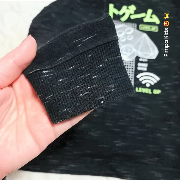 Camiseta infantil manga longa Brincar é Arte, tam 3