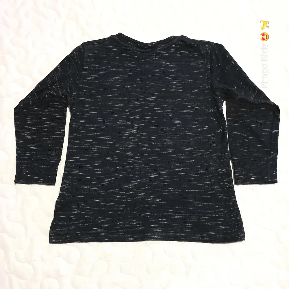 Camiseta infantil manga longa Brincar é Arte, tam 3