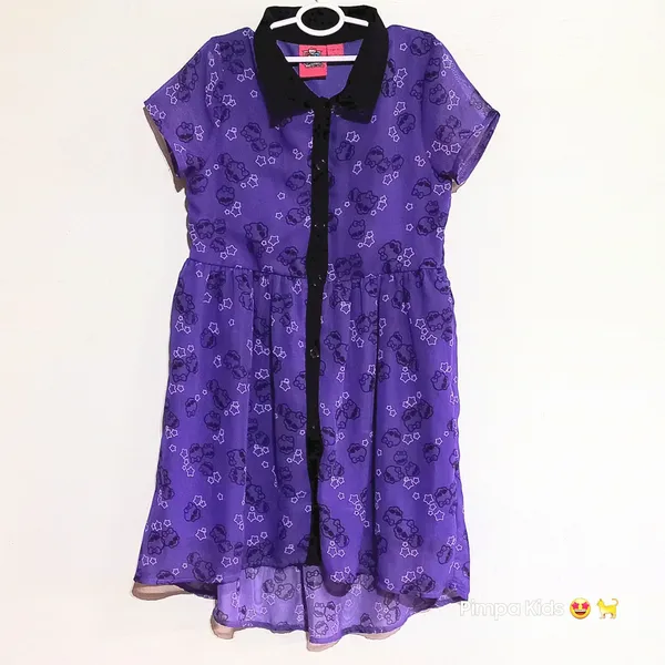Vestido infantil oficial Monster High, tam 6