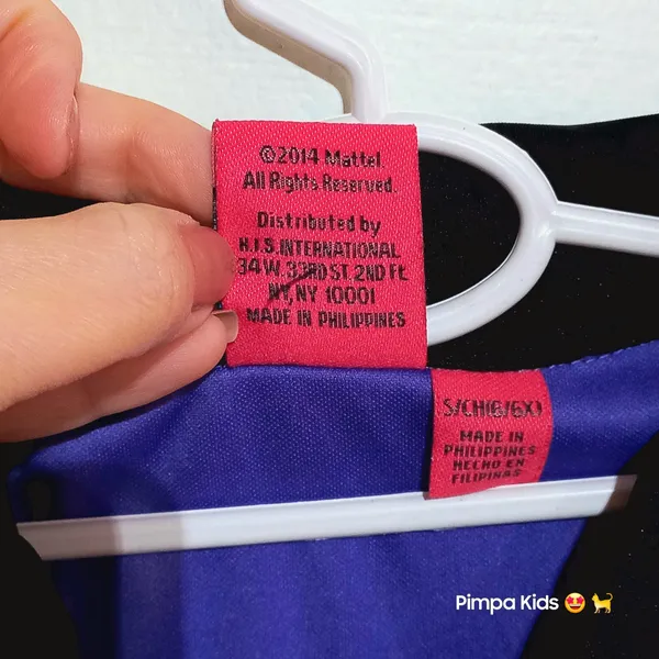 Vestido infantil oficial Monster High, tam 6