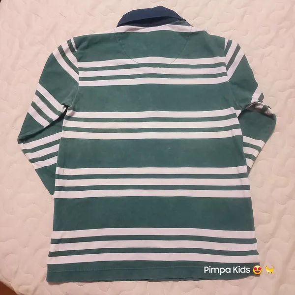 Camisa polo infantil da marca Camú Camú, tam 7/8 anos