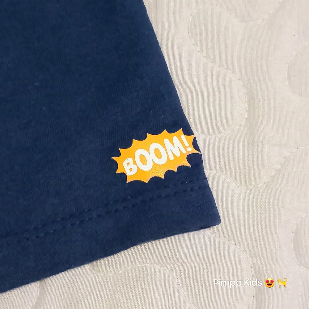 Short infantil da marca Tacadu, tam 4, azul