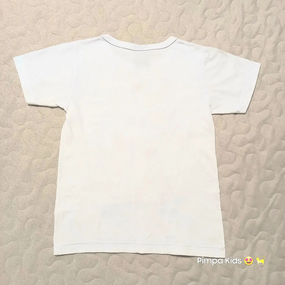 Camiseta infantil Ease Premium, tam 4, branc