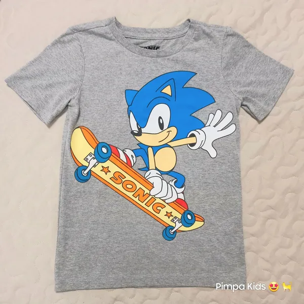 Camiseta do Sonic tam 8