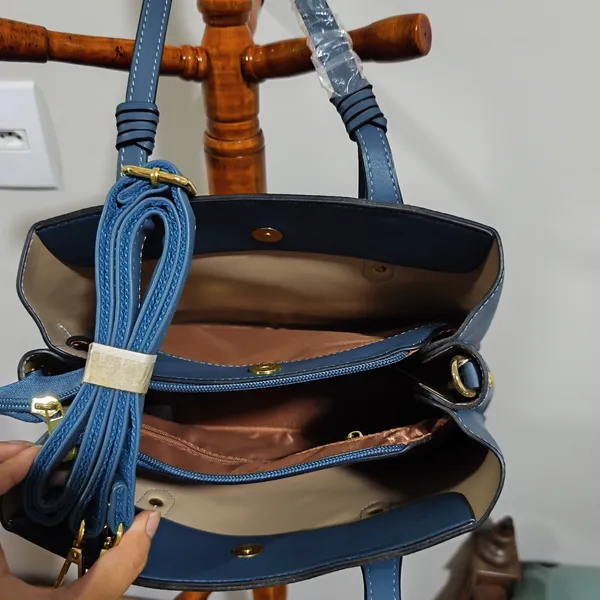 bolsa nova pavão de ouro