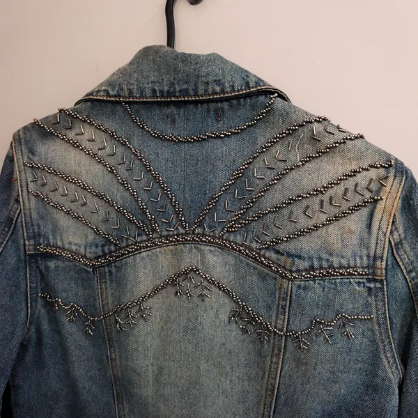 jaqueta jeans vintage