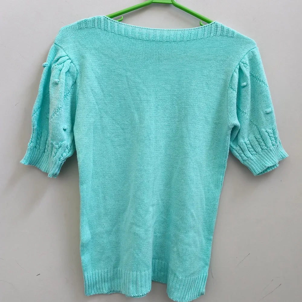 blusa tricô vintage