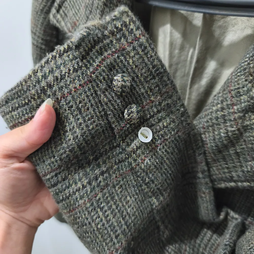 blazer lã vintage