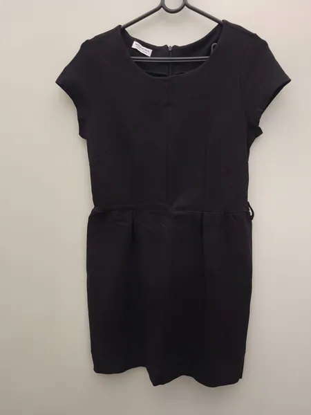 vestido social tubinho preto