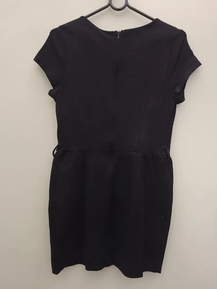 vestido social tubinho preto