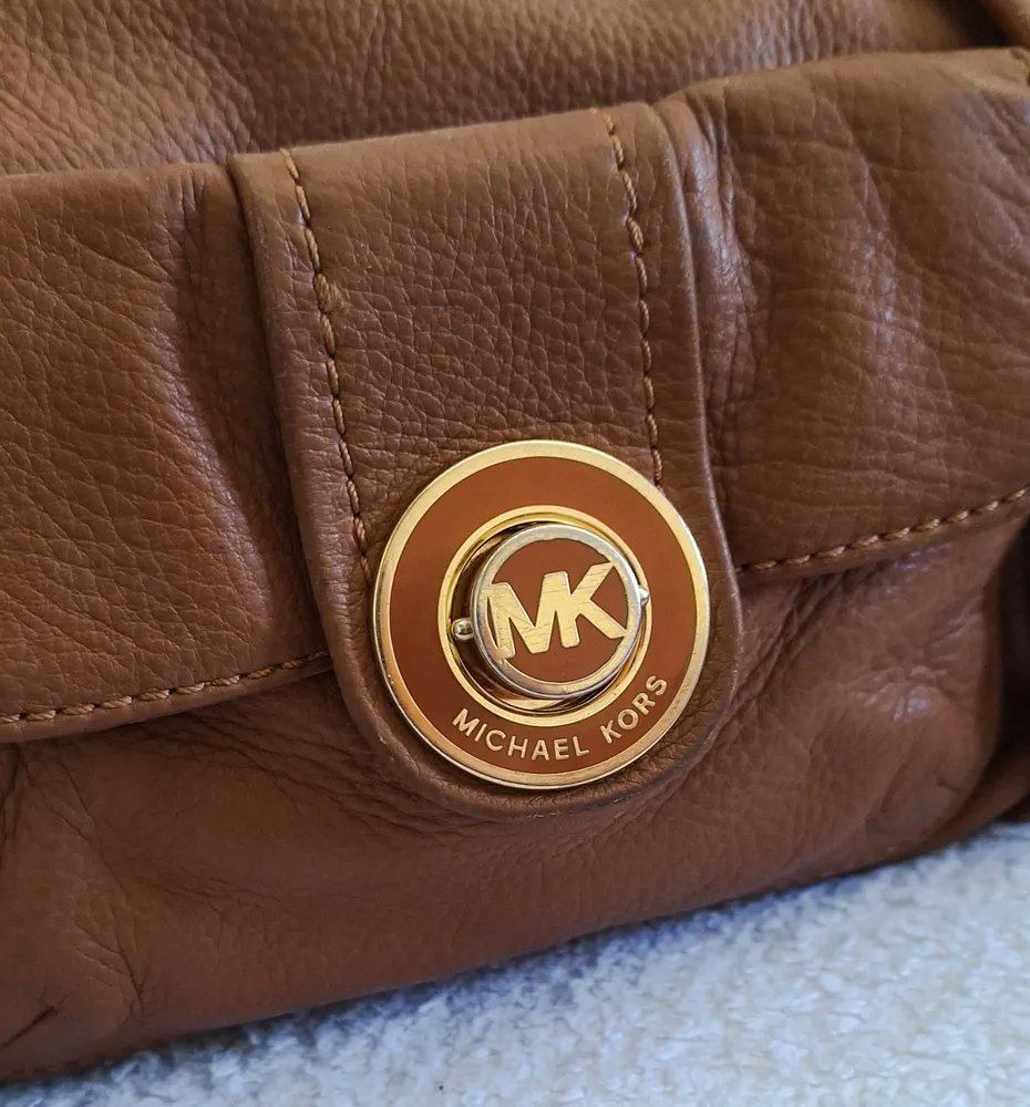 Bolsa de Couro Vintage Michael Kors