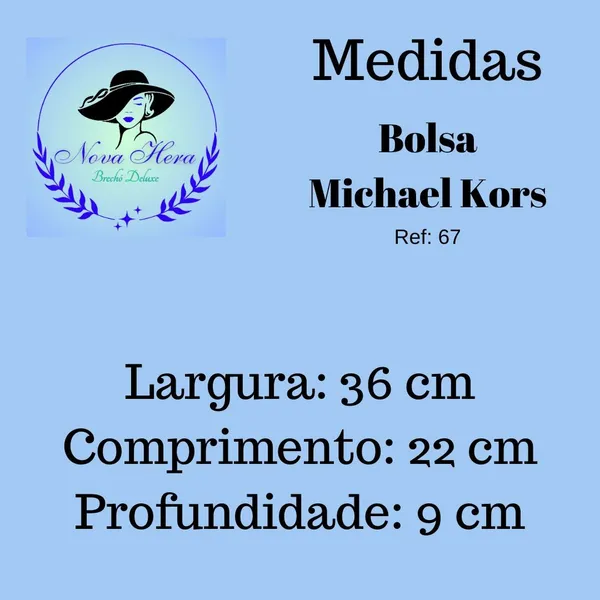 Bolsa de Couro Vintage Michael Kors