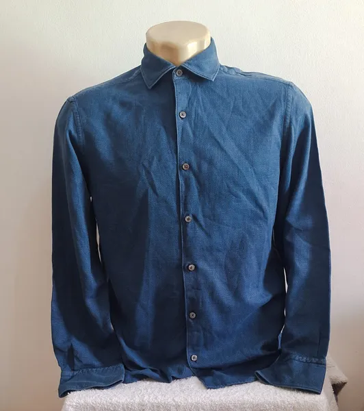 Camisa Masculina Ermenegildo Zegna Manga Longa Tam M