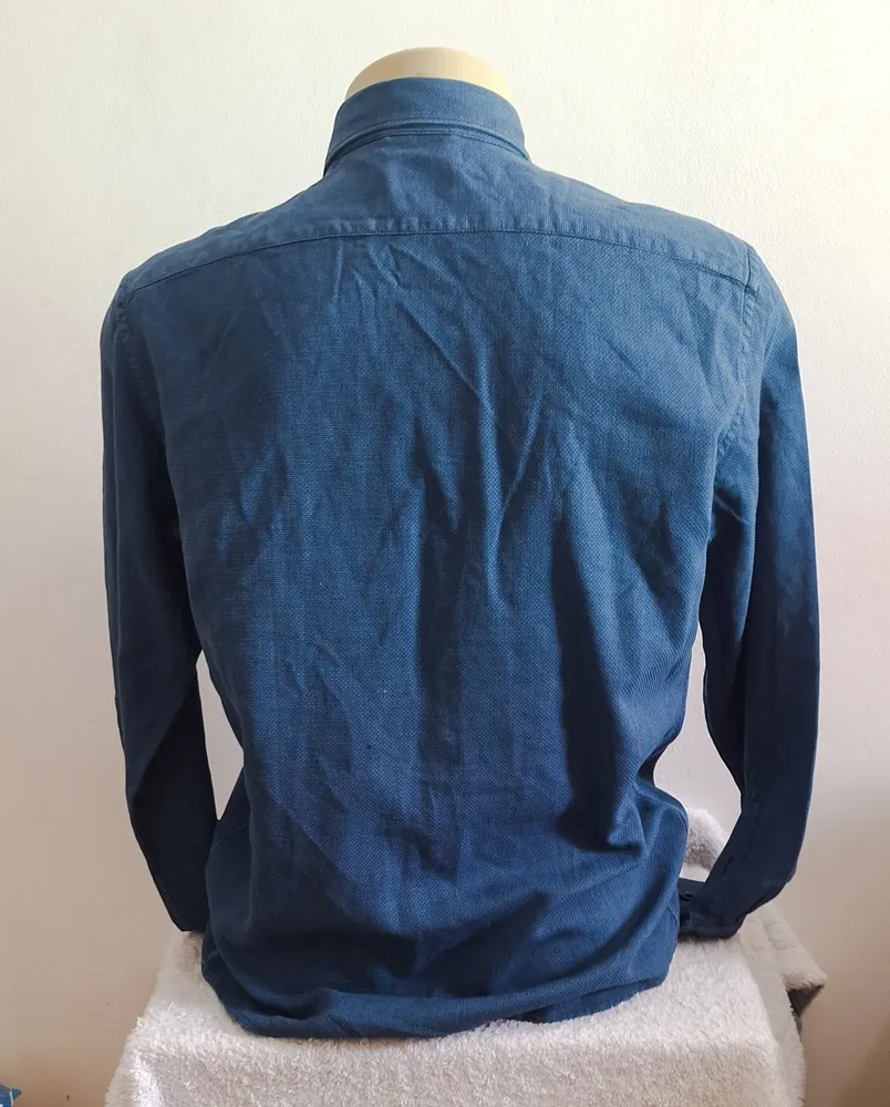 Camisa Masculina Ermenegildo Zegna Manga Longa Tam M