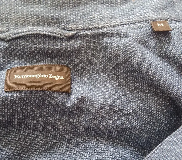 Camisa Masculina Ermenegildo Zegna Manga Longa Tam M