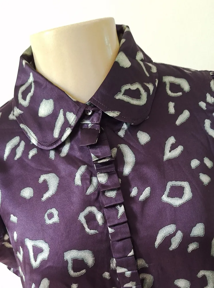 Camisa de Seda Armani Tam 42
