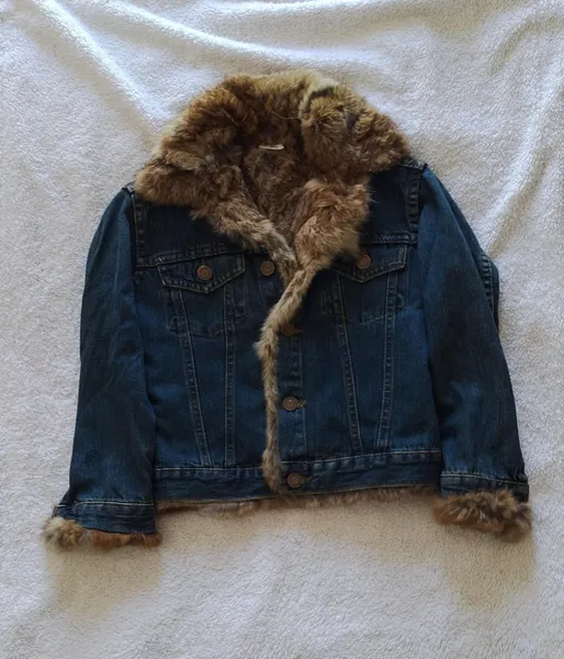 Jaqueta Jeans Infantil Peluciada Daslu Tam 6