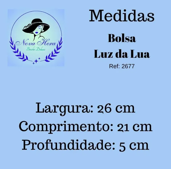 Bolsa Feminina de Couro Luz da Lua Original