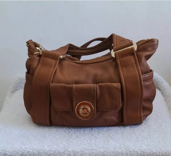 Bolsa Feminina Michael Kors Vintage de Couro Original
