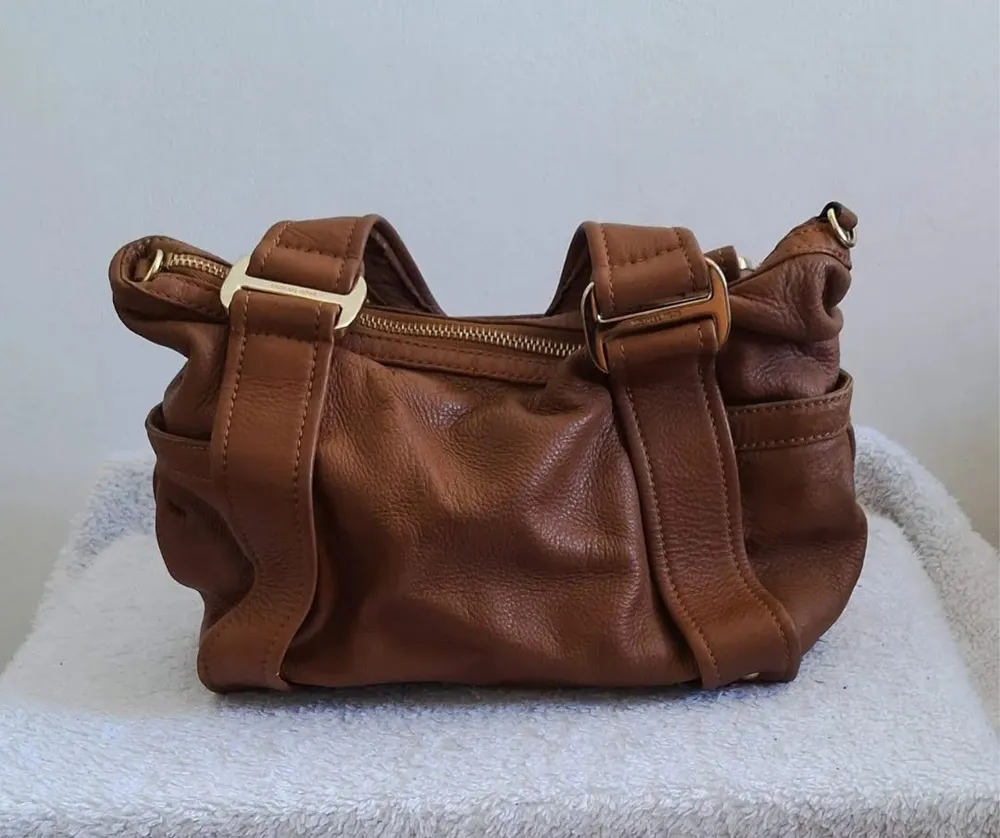 Bolsa Feminina Michael Kors Vintage de Couro Original