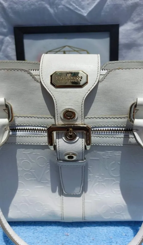 Bolsa Feminina Victor Hugo Original de Couro Vintage