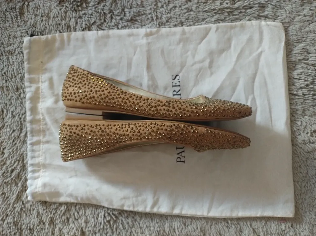 sapatilha strass Paula torres