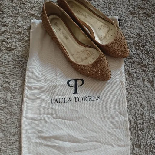 sapatilha strass Paula torres
