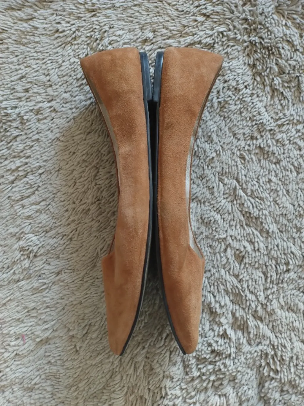 sapatilha camurça bege Vinci shoes