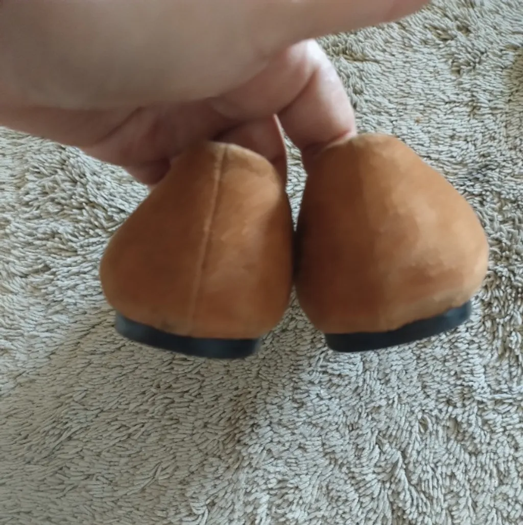 sapatilha camurça bege Vinci shoes