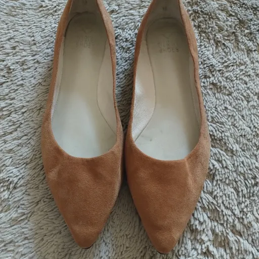 sapatilha camurça bege Vinci shoes