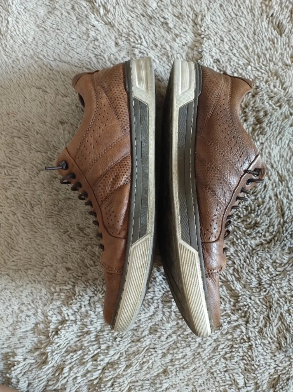 sapato masculino couro democrata