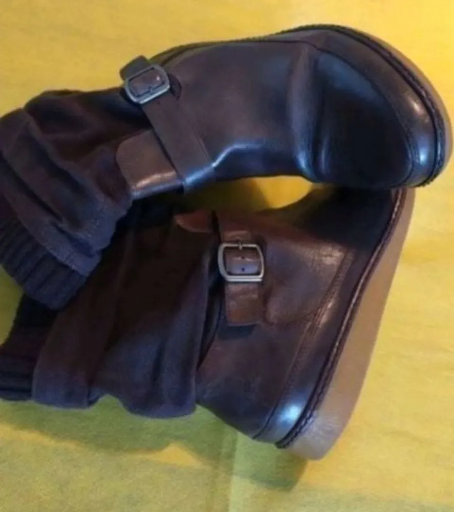 Bota Lacoste, marrom, tamanho 38