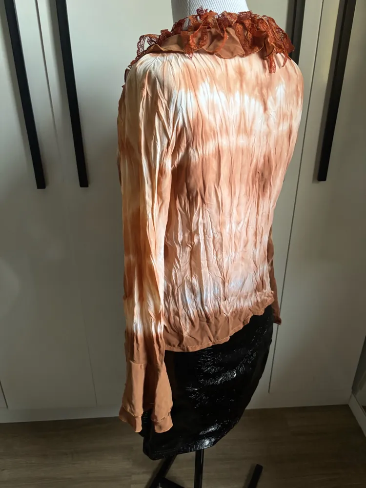 Camisa Babados Y2k