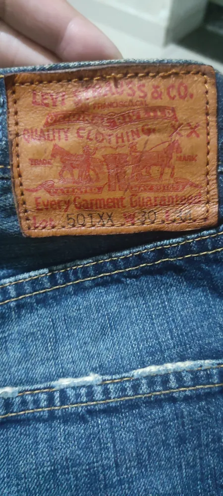Short Levis jeans