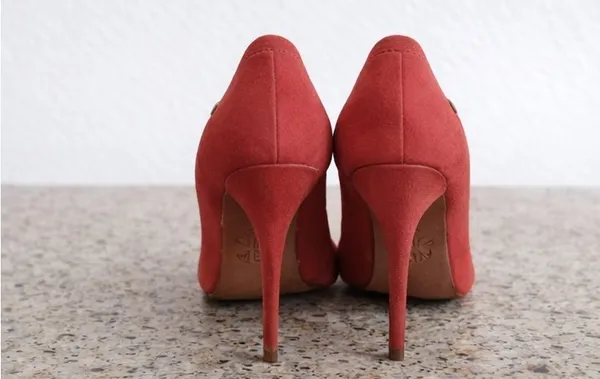 scarpin Santa Lolla  35csmurca vermelho caju