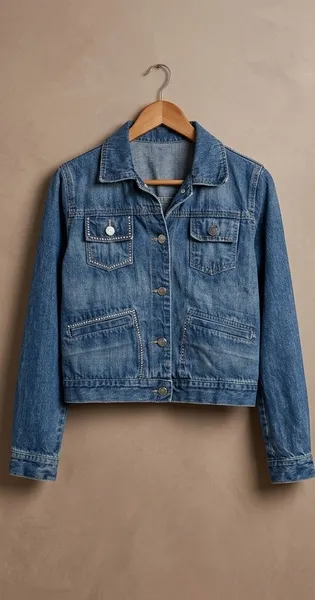jaqueta jeans trucker feminina crooped