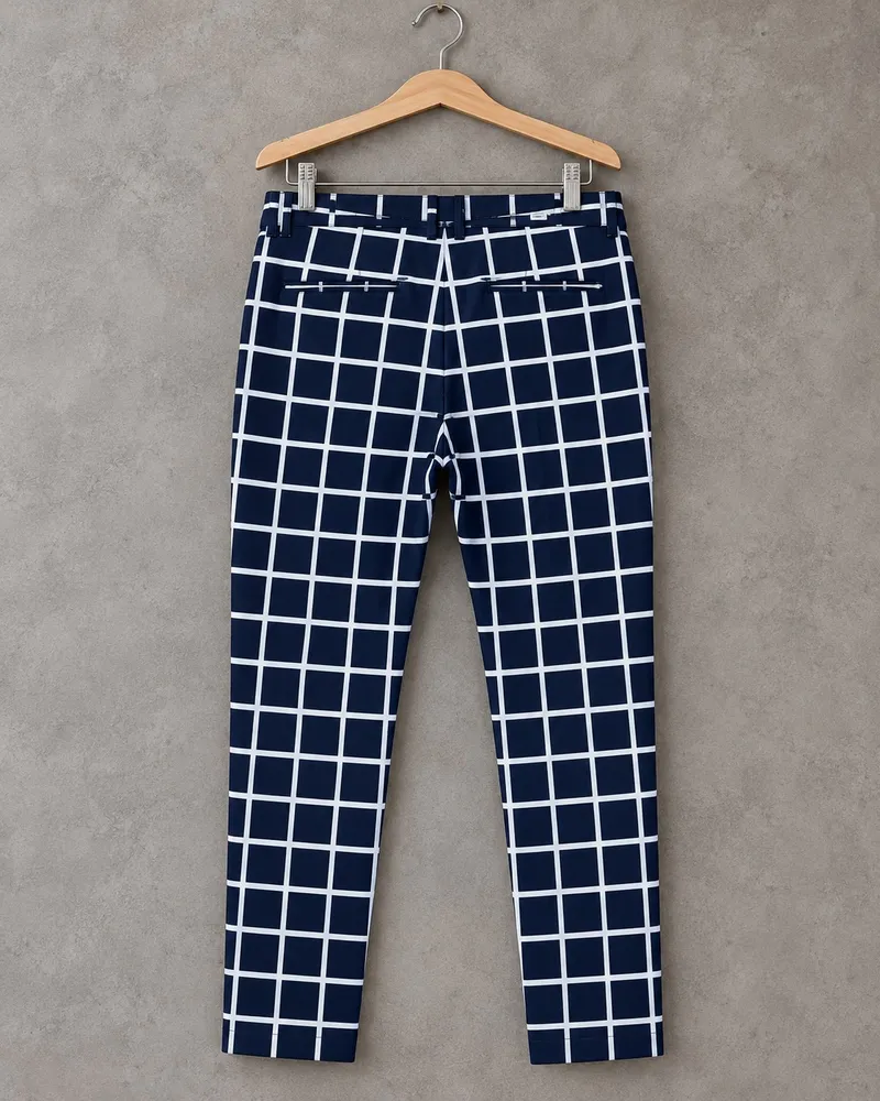 Calça Gap com strech feminina azul marinho