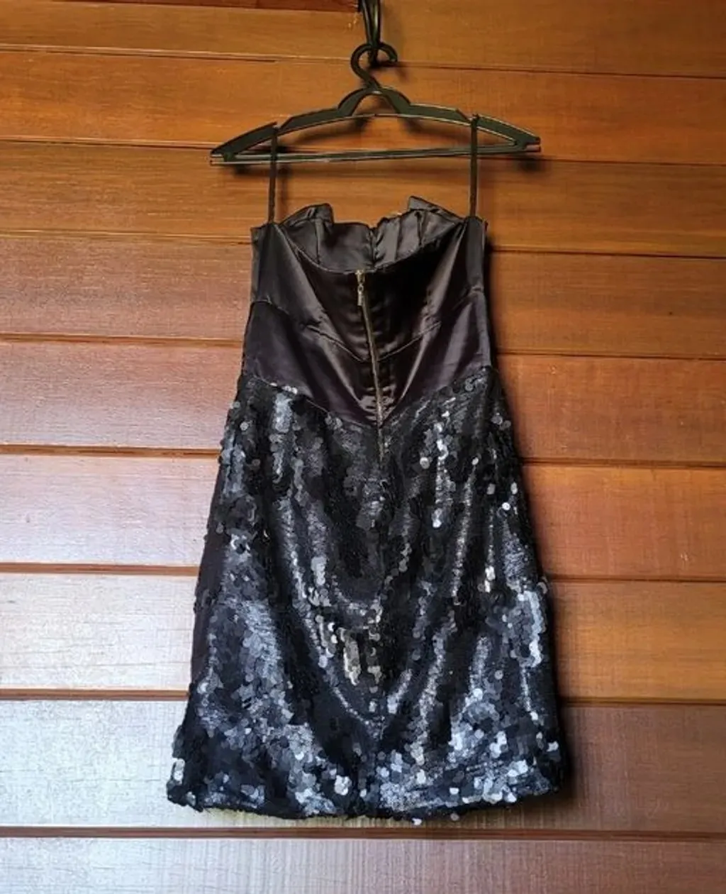 Vestido Shine & Satin