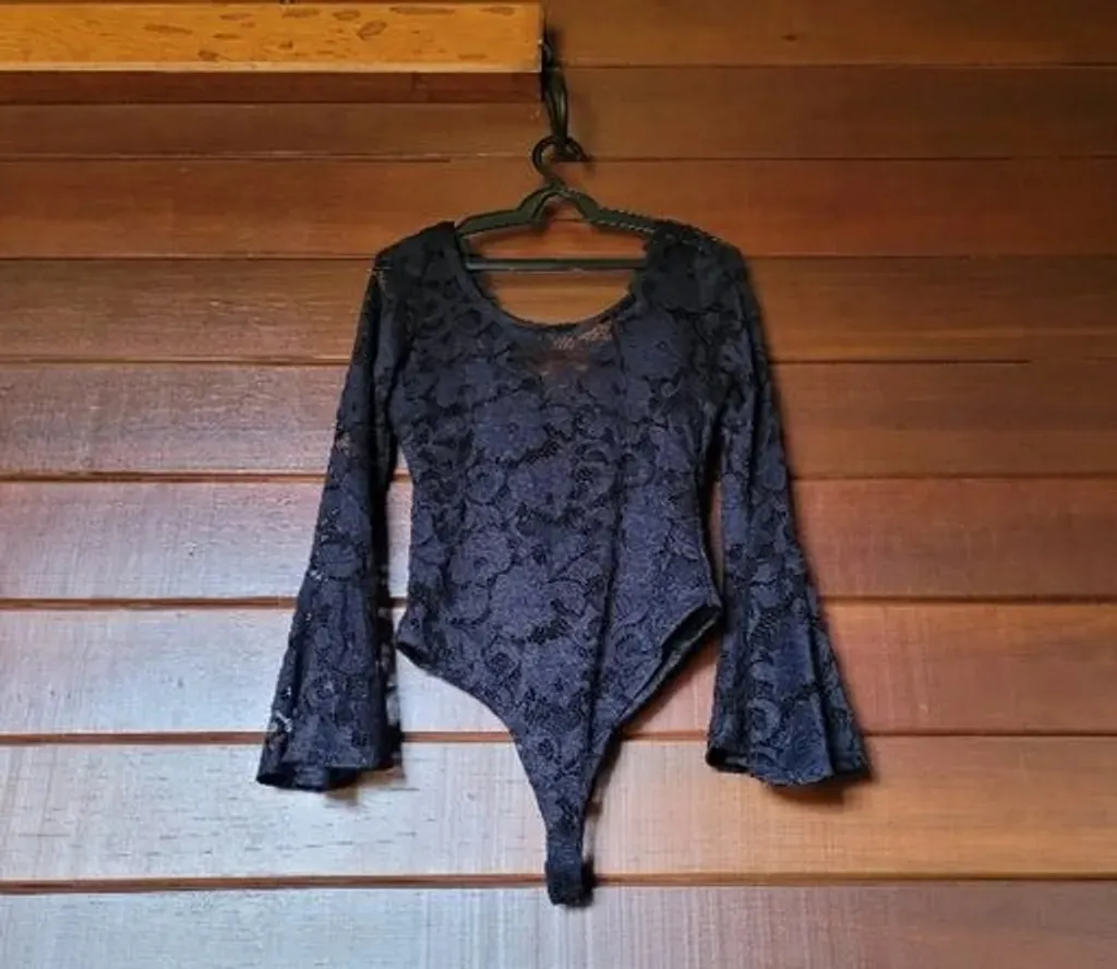 Body de Renda Premium