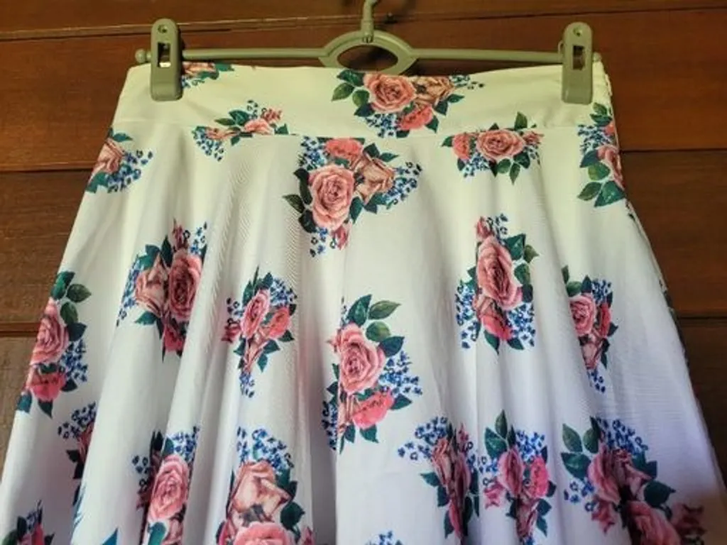 Saia Midi Floral