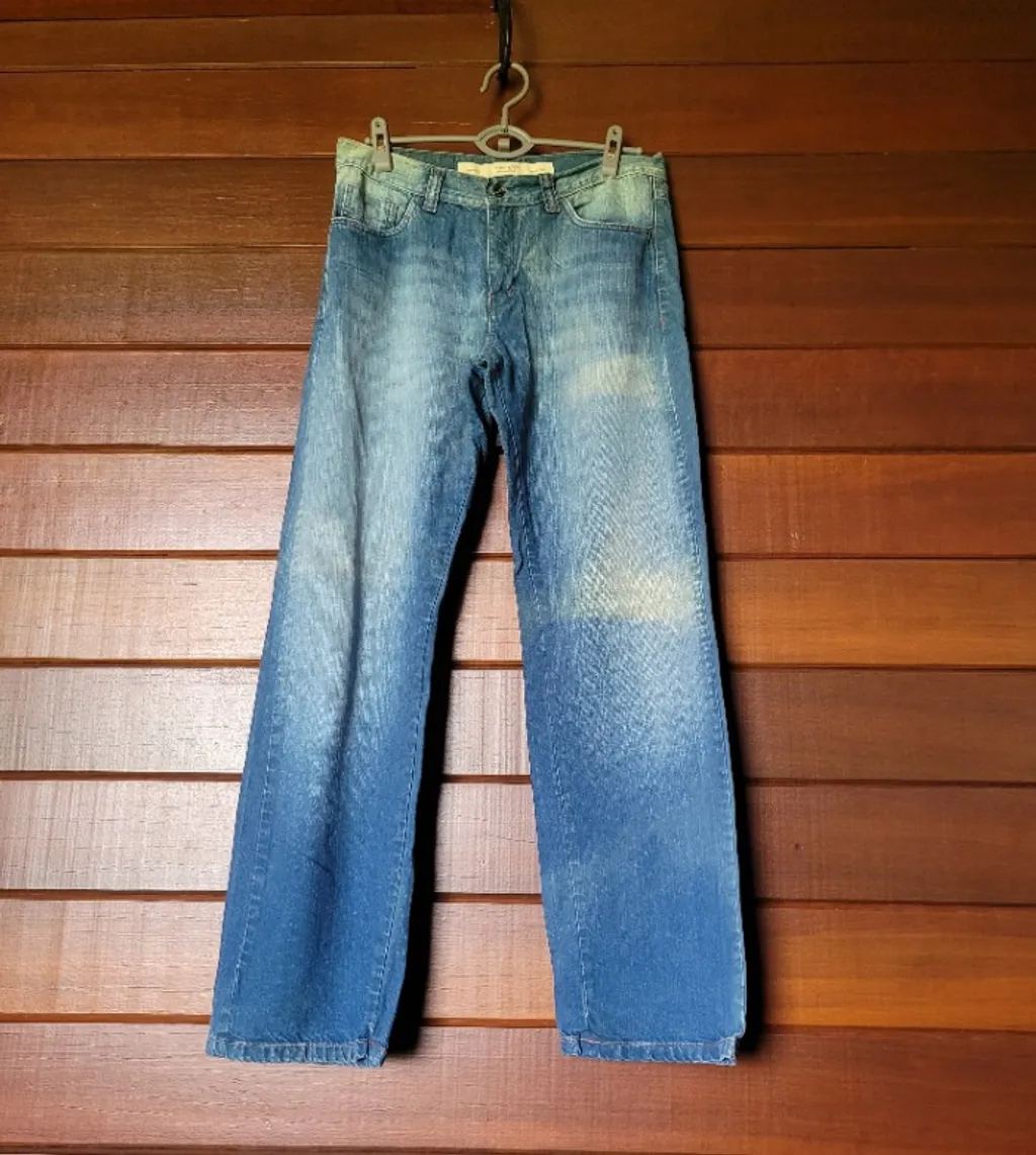 calça jeans m.officer masculina corte classic slim comfort