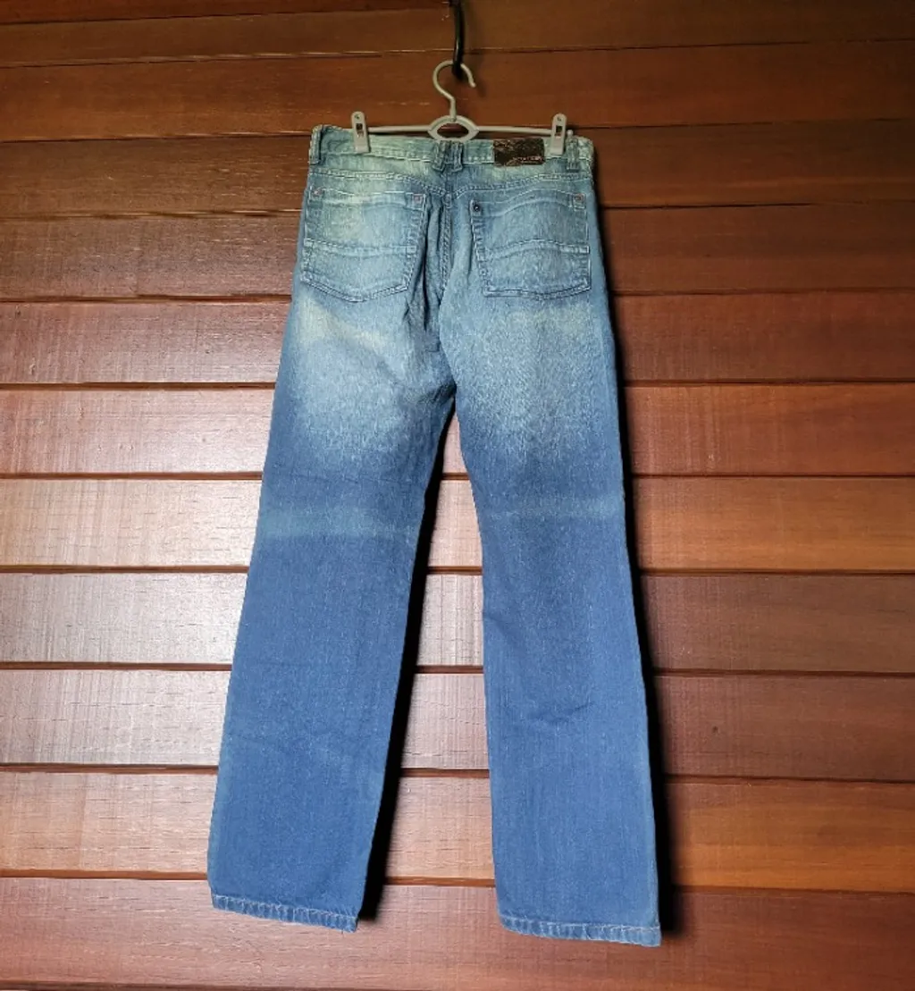 calça jeans m.officer masculina corte classic slim comfort