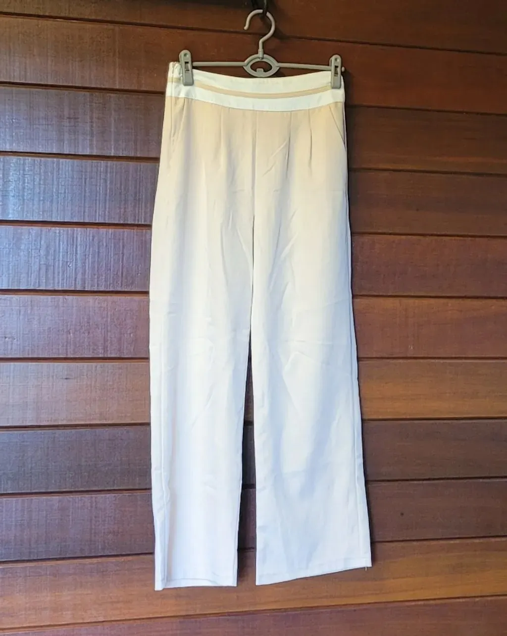 conjunto premium sincere cropped e calça pantalona tam m