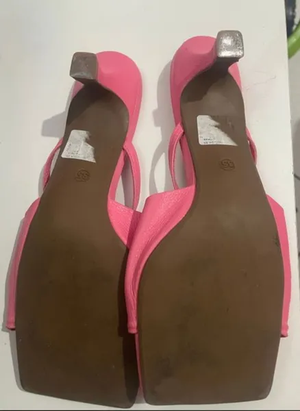 Tamanco rosa com laço morena rosa