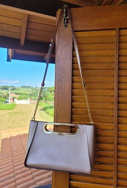 bolsa michael kors couro rose gold chelsea original