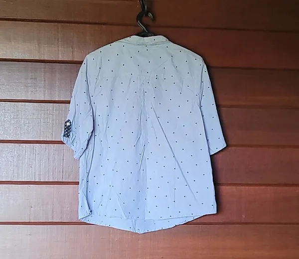 blusa tommy hilfiger original listrada com estrela e zíper