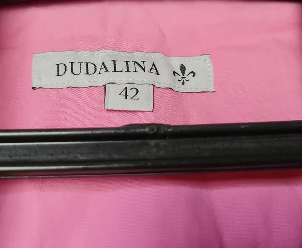 camisa dudalina rosa original manga longa tam 42